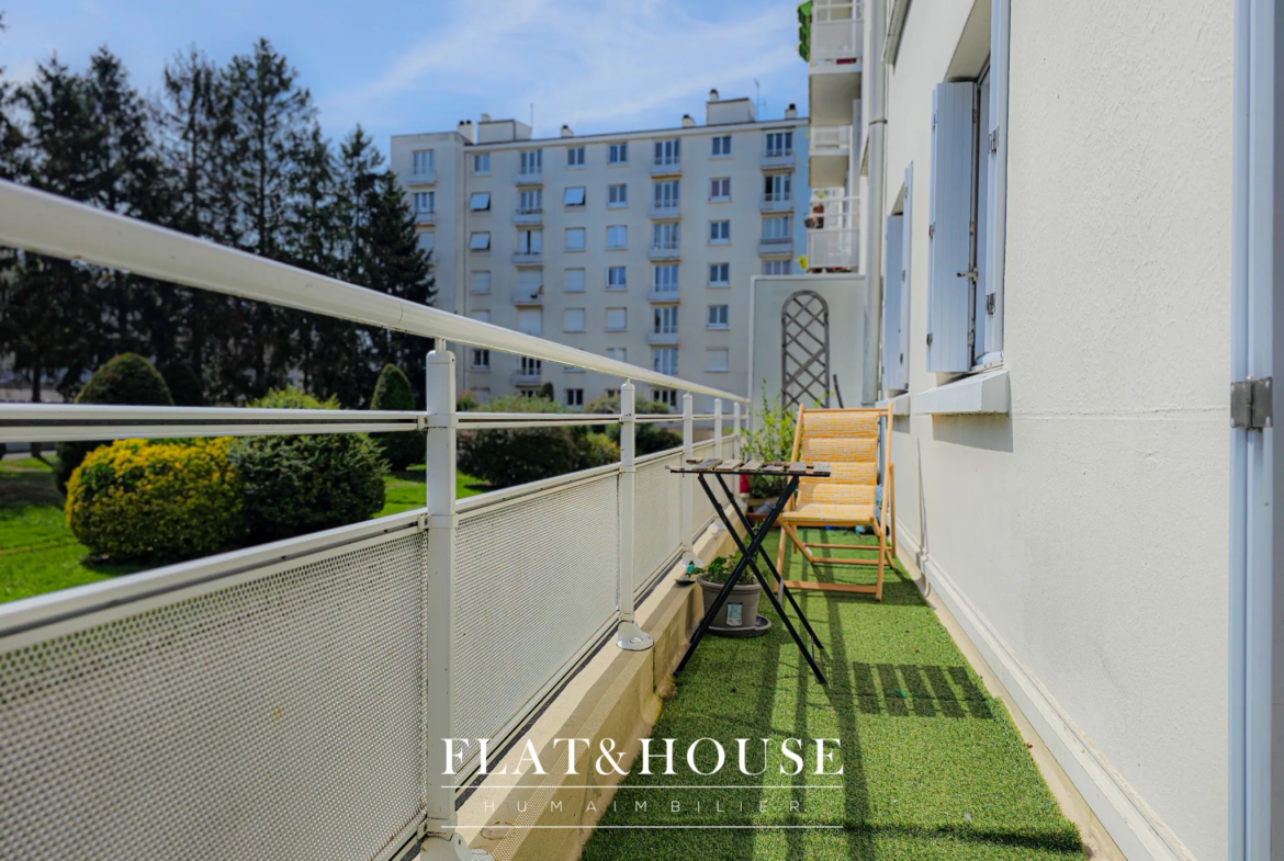 Appartement T3 de 65m2 à Beauséjour/Longchamp, Nantes 