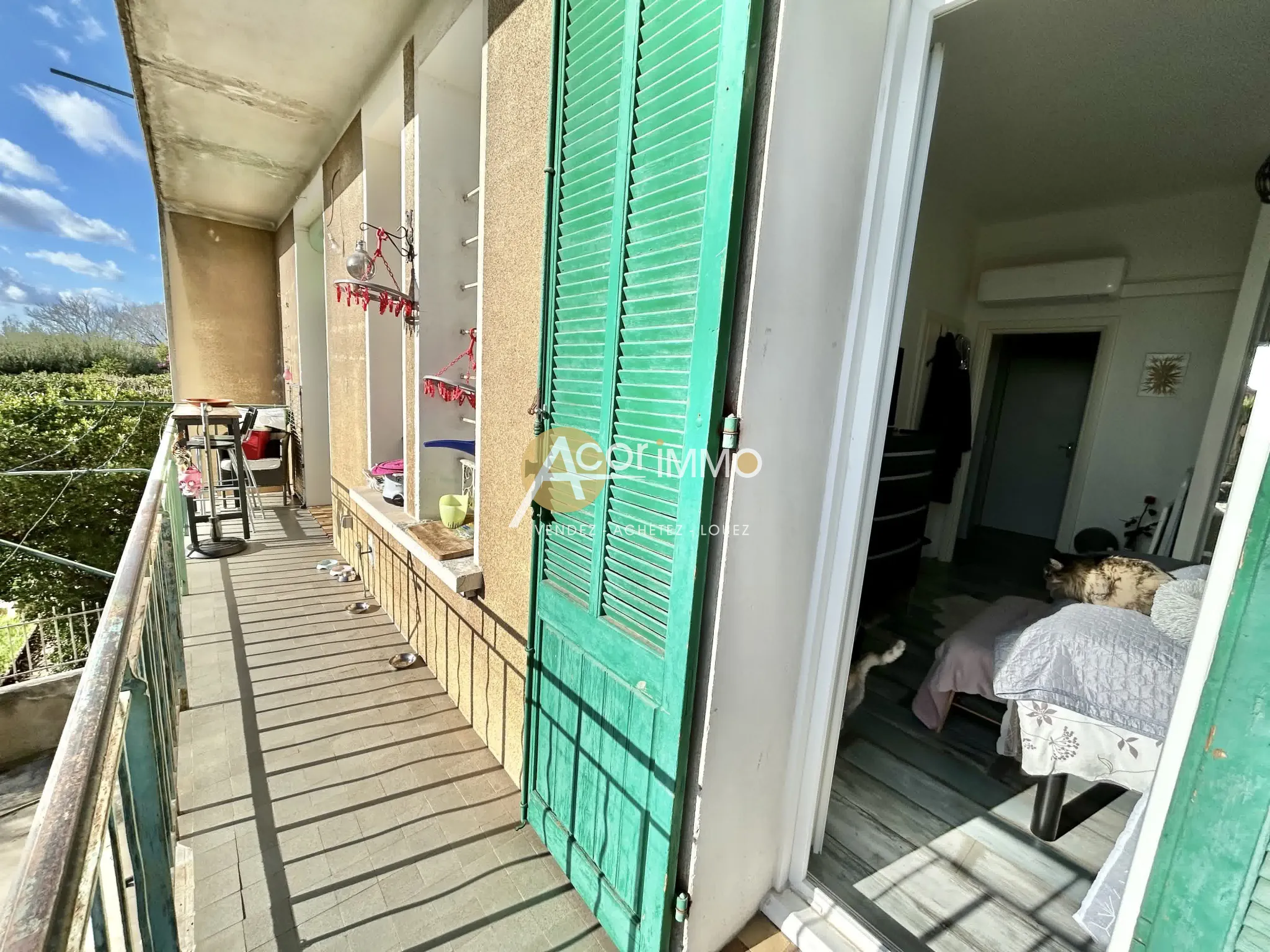 Appartement de type 4 à Toulon avec vue sur la rade 