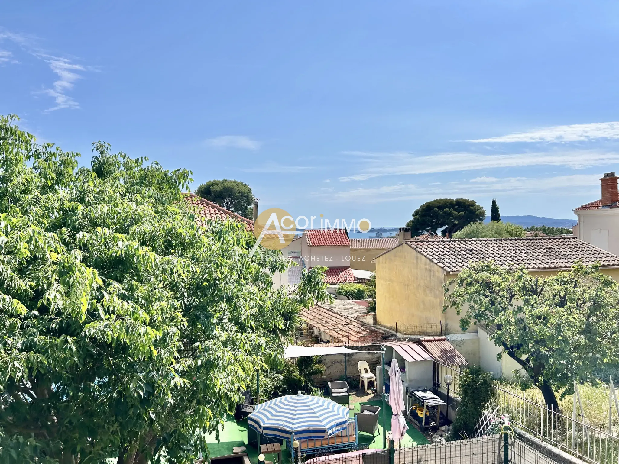 Appartement de type 4 à Toulon avec vue sur la rade 