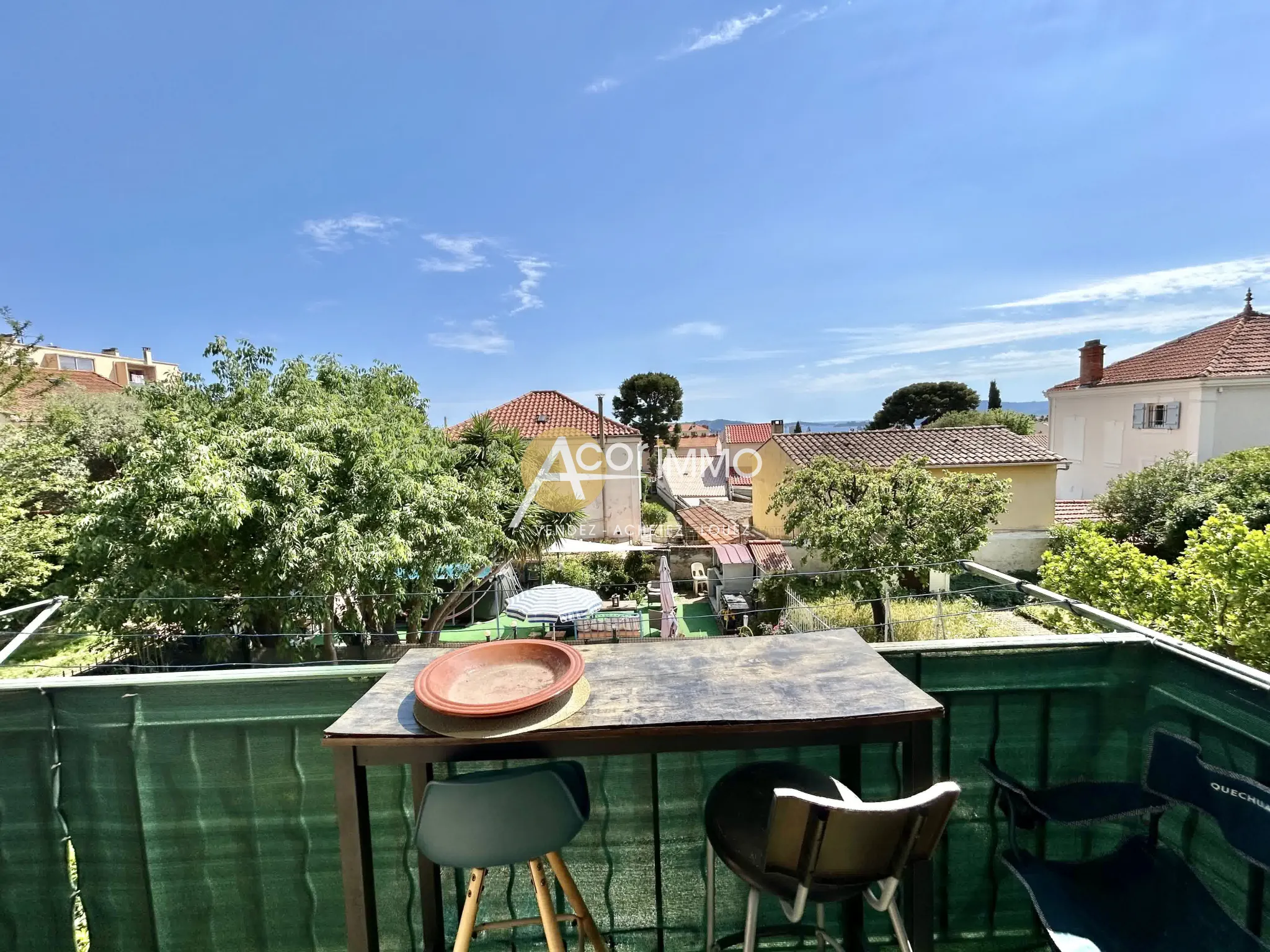 Appartement de type 4 à Toulon avec vue sur la rade 