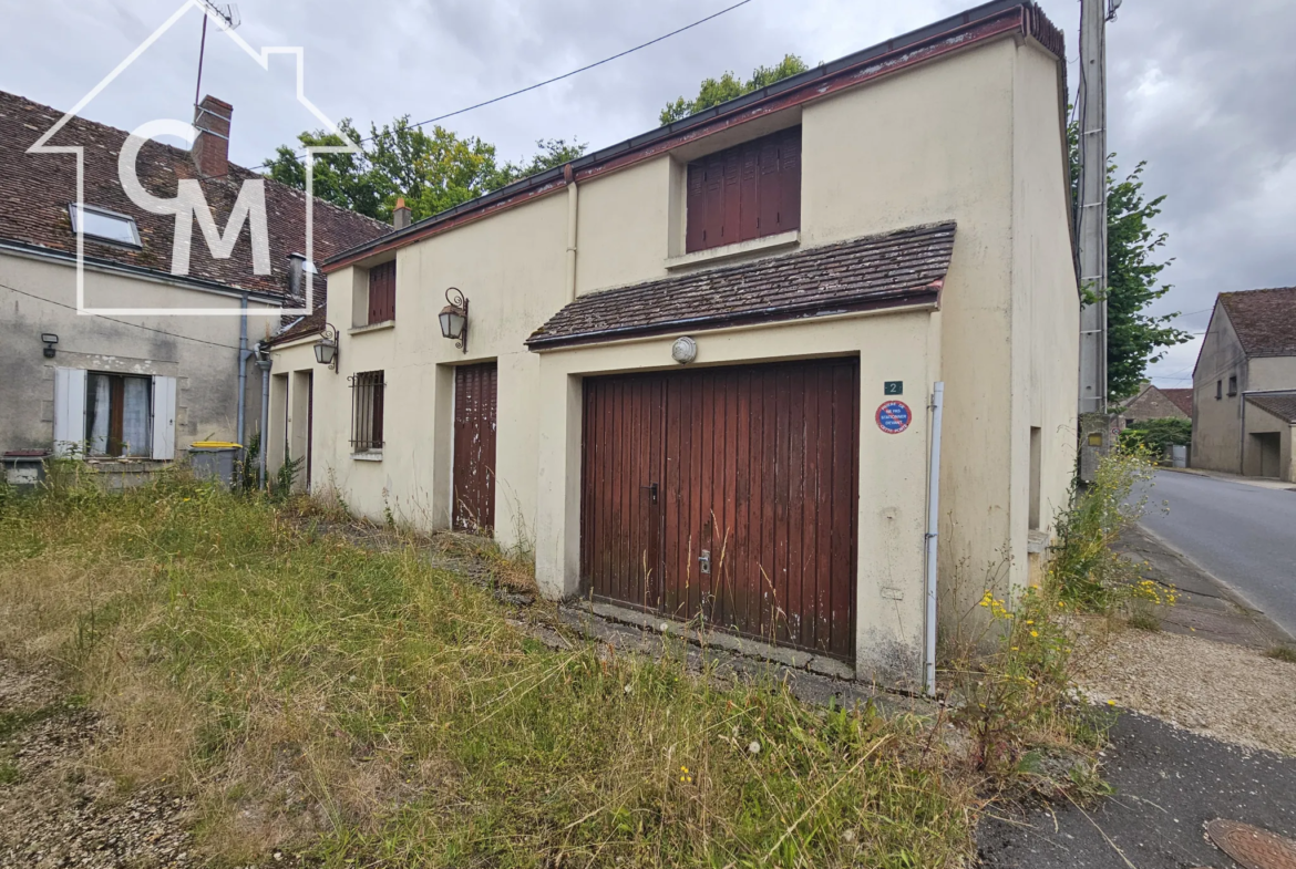 Charmante maison de ville avec jardin à Moisy 