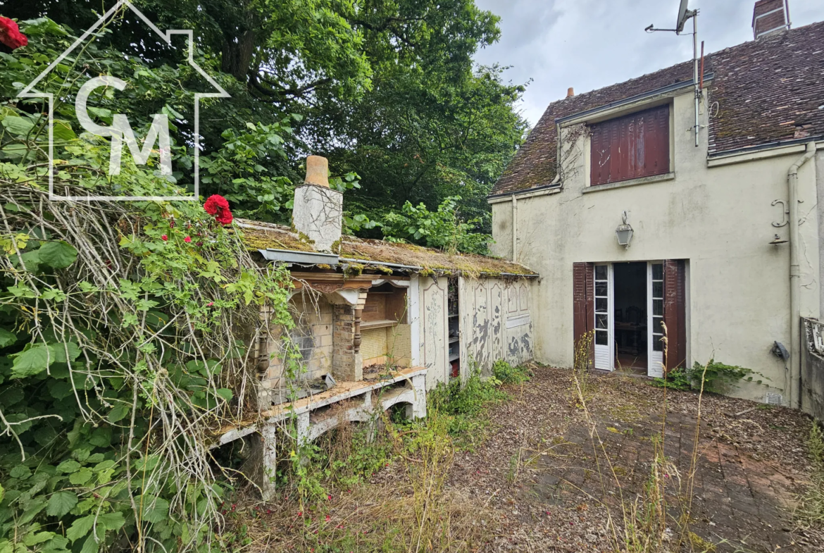 Charmante maison de ville avec jardin à Moisy 