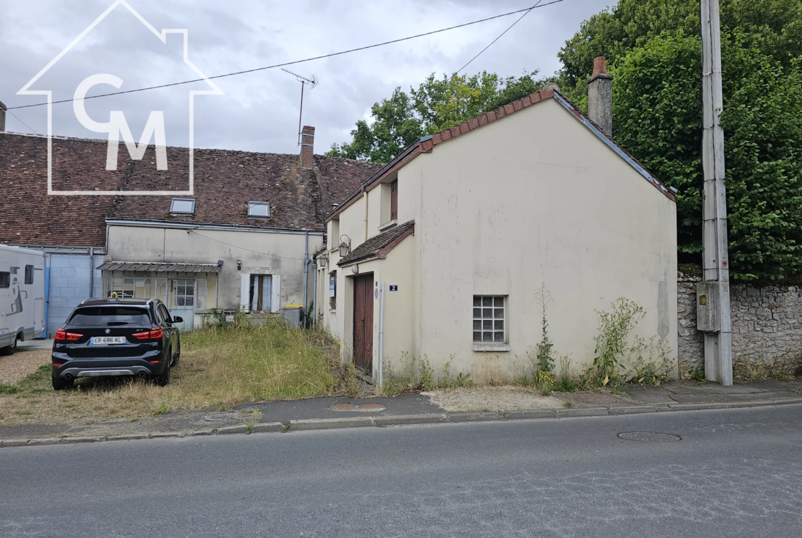 Charmante maison de ville avec jardin à Moisy 