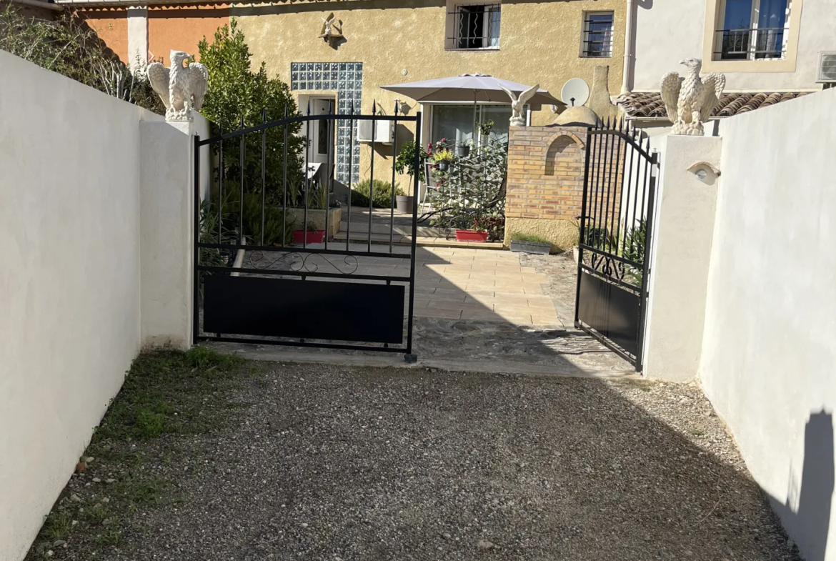 Grande maison modulable, 5 chambres avec jardin et garage à Lezignan Corbieres 