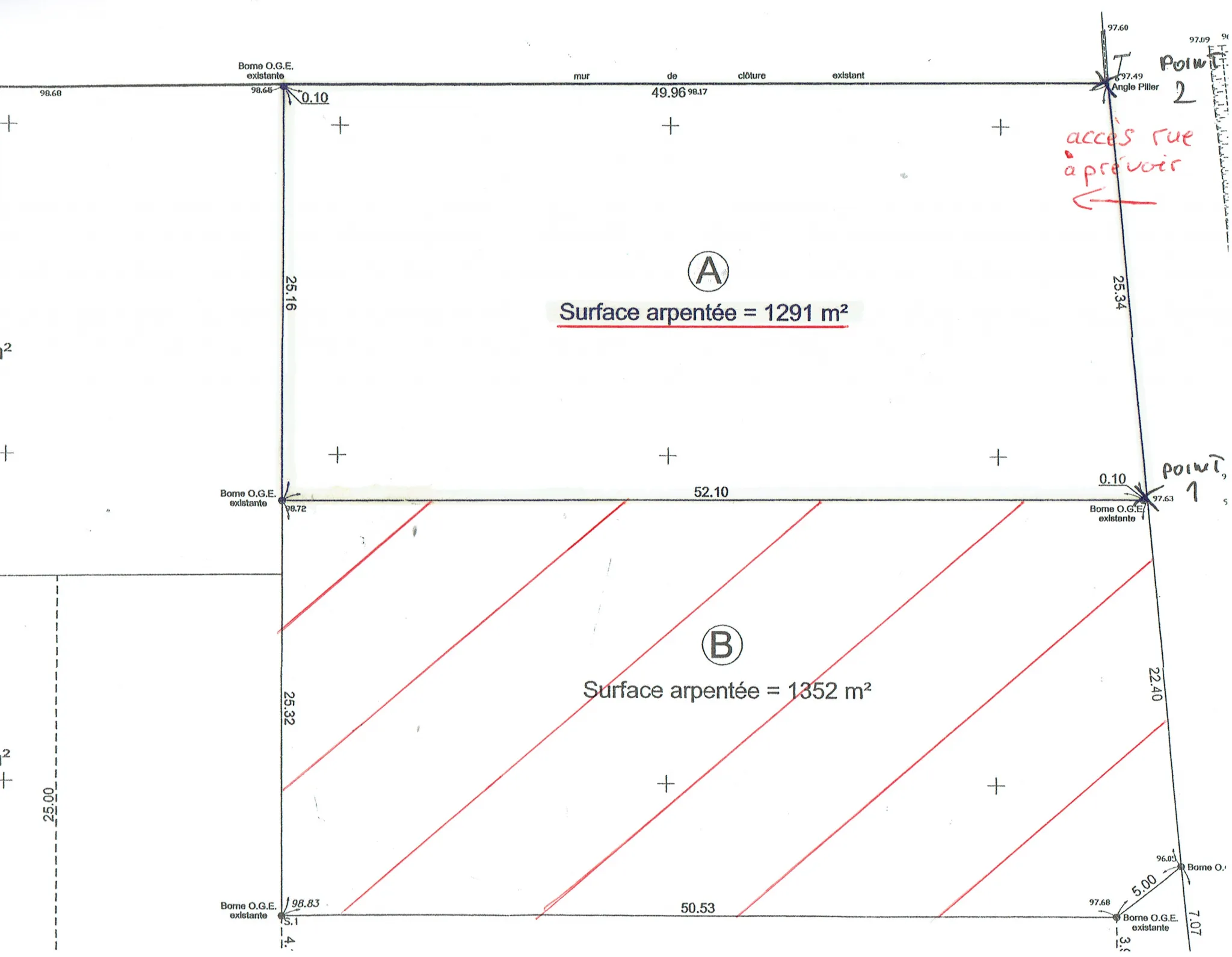 Terrain à vendre à Saint-Sulpice-Sur-Lèze de 1291m2 