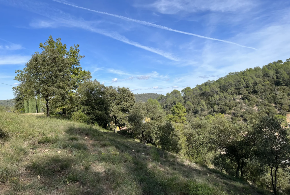 Terrain constructible à Vidauban de 2500 m2 