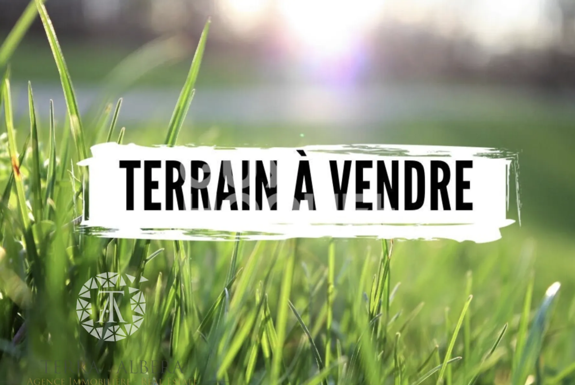 Beau terrain constructible vue sur les Albères 