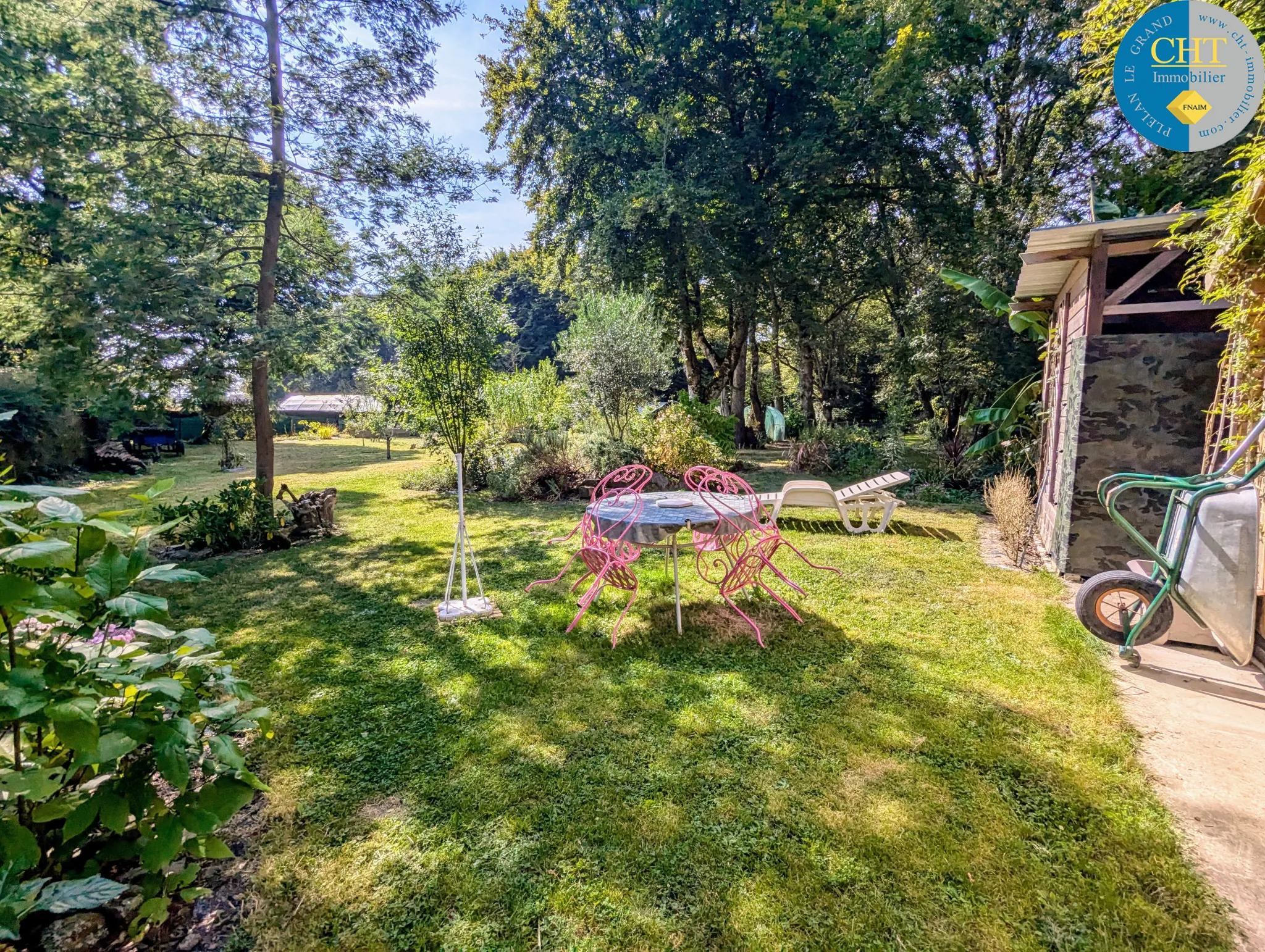 Longère en pierres avec jardin à BEIGNON (56 380) 