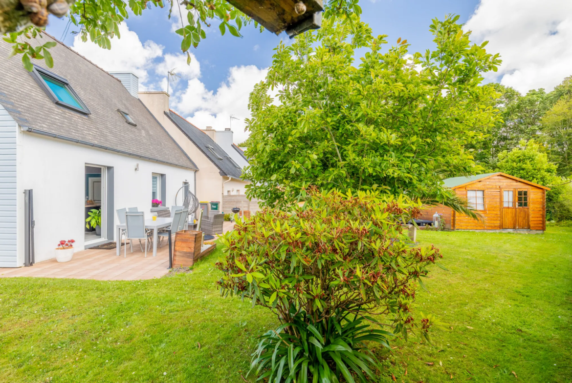 Maison 3 chambres avec jardin et garage à Gouesnou 