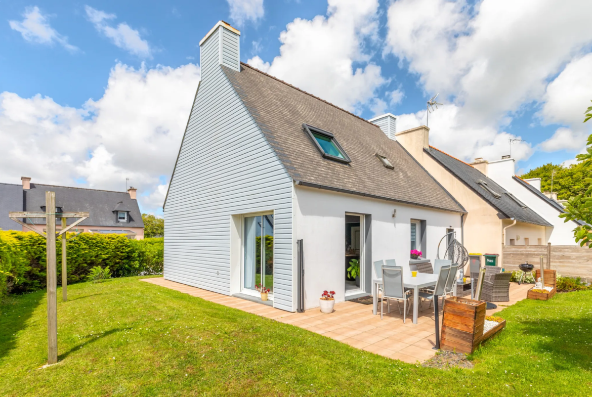 Maison 3 chambres avec jardin et garage à Gouesnou 