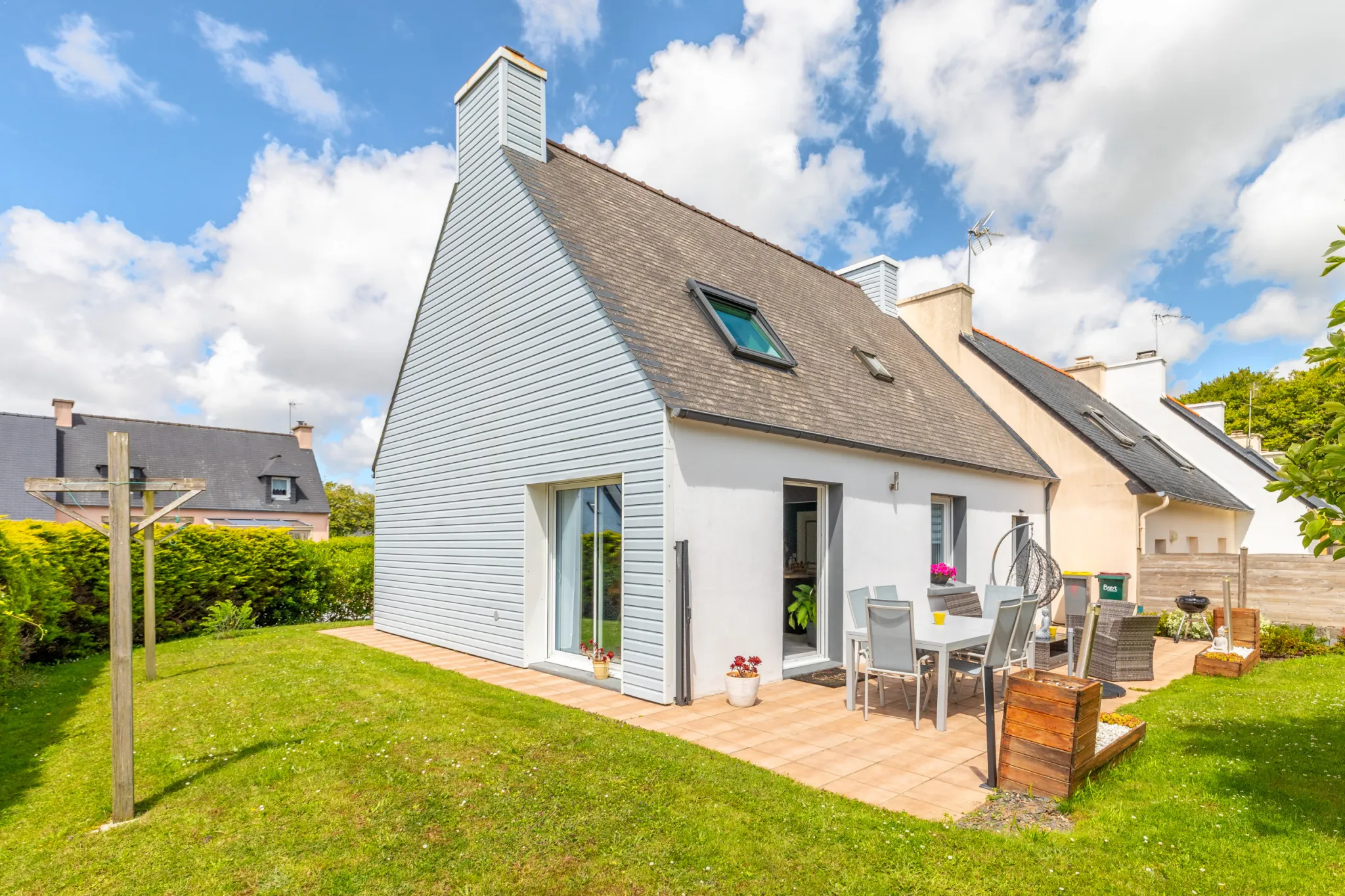 Maison 3 chambres avec jardin et garage à Gouesnou 