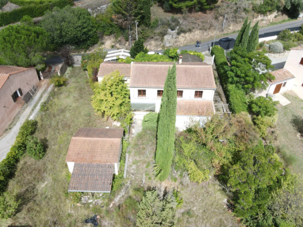 Maison avec appartement, garage et jardin à Limoux