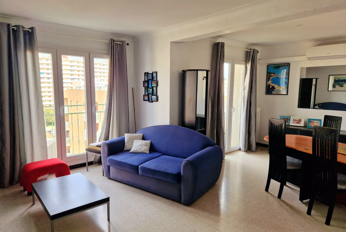 Appartement Toulon Aguillon - T5 88m2 avec Balcon et Parking 