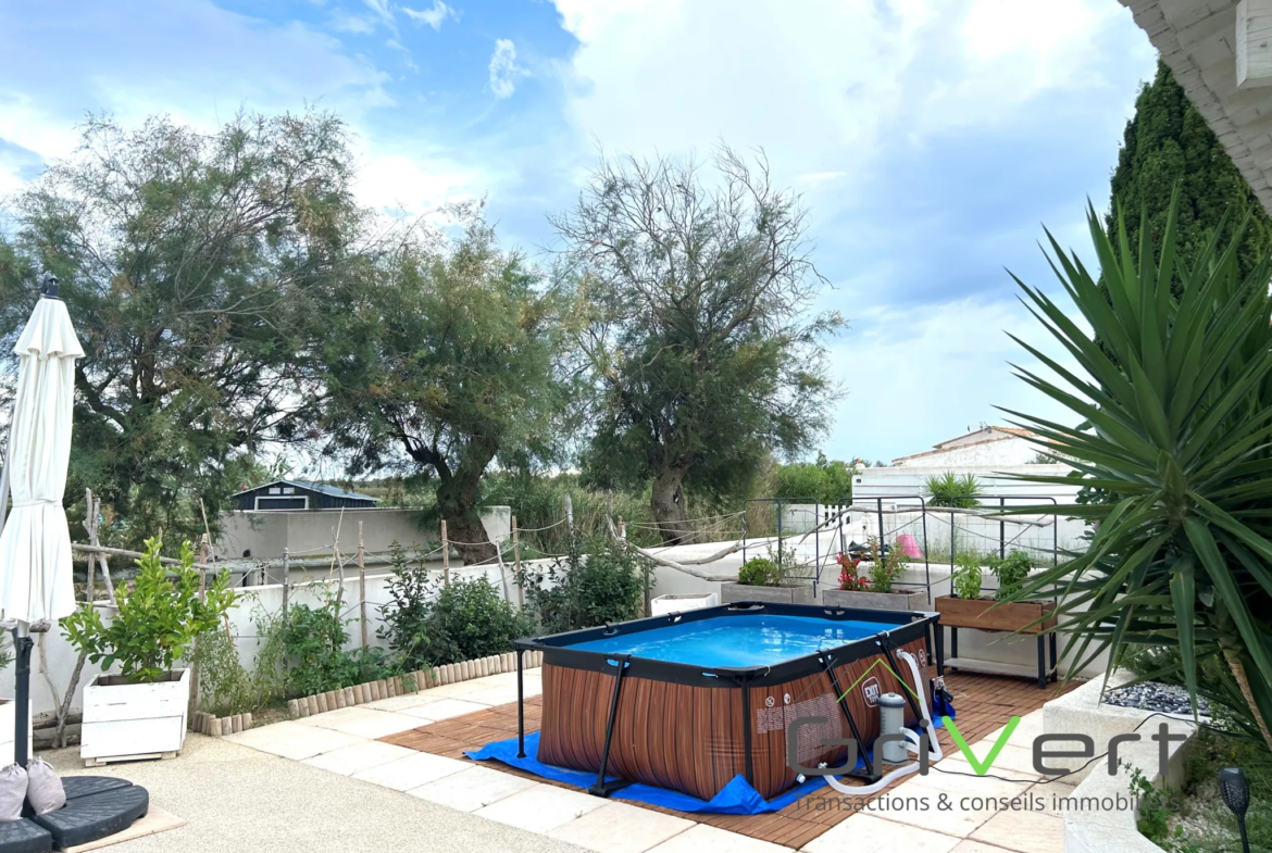 Belle maison de 60m² avec terrasse - Les Saintes Maries de la Mer 