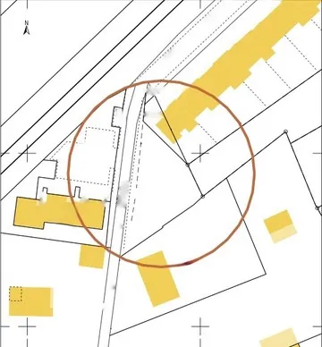 Terrain à bâtir dans une rue calme et agréable à Marpent 