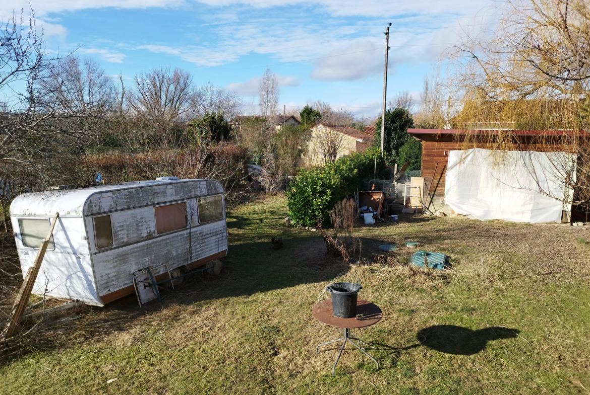 Maison T4 avec Terrain de 1672m2 à St Sulpice sur Lèze 