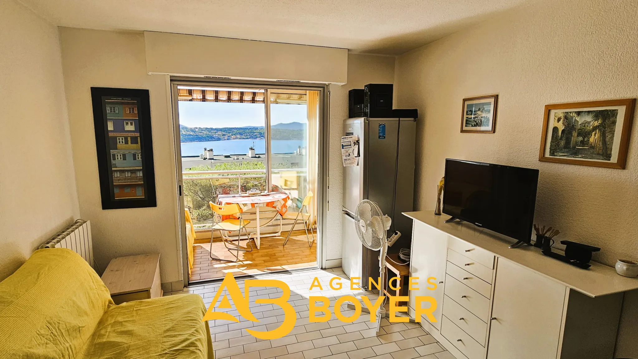 Appartement T1 à Bandol avec Vue Mer 