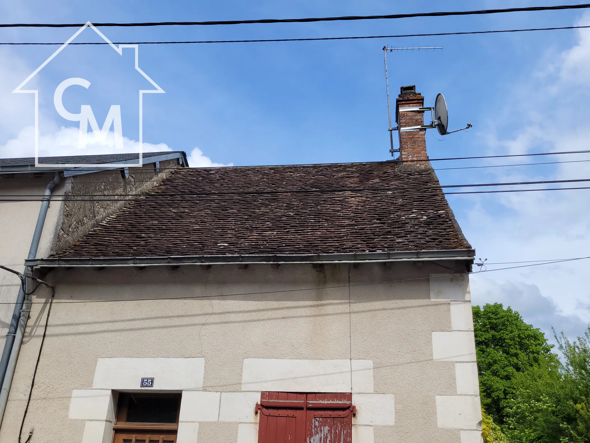 Maison de ville avec jardin et garage à Buzançais 