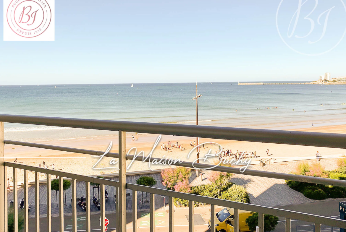 Studio face mer avec parking à Les Sables d'Olonne 