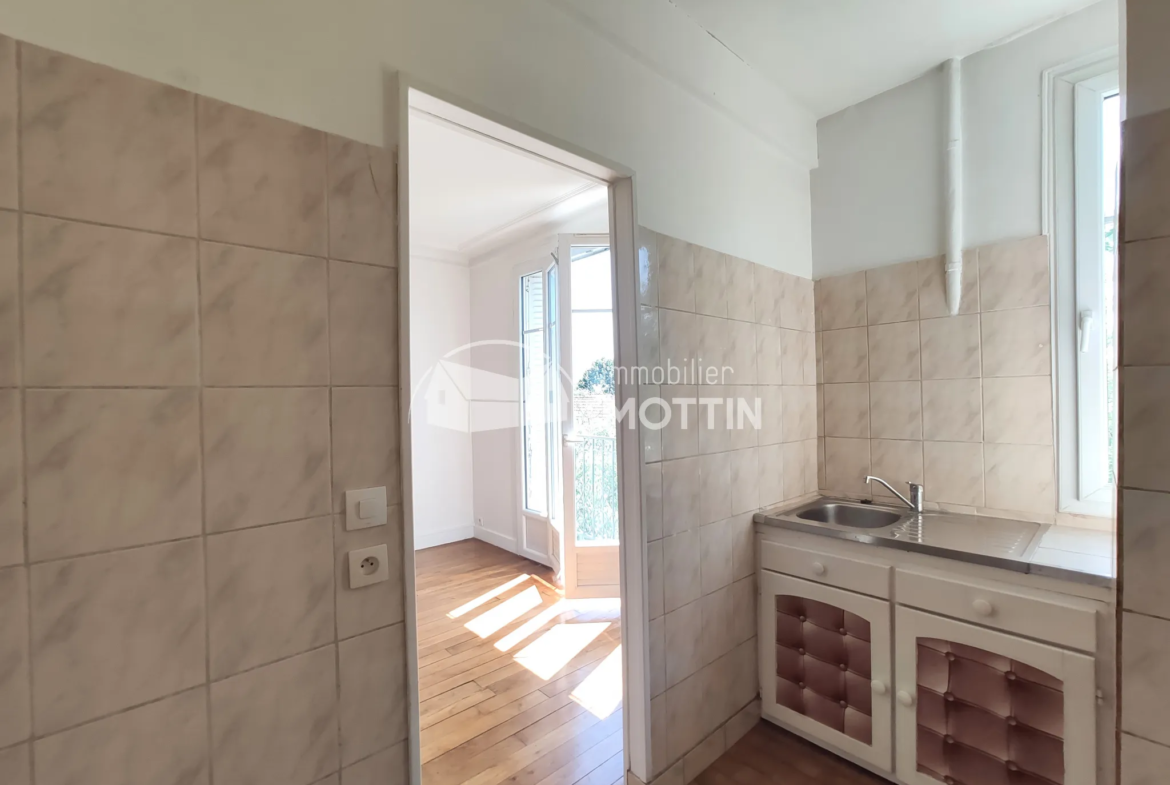 Appartement F3 avec balcon à Vitry-Sur-Seine 