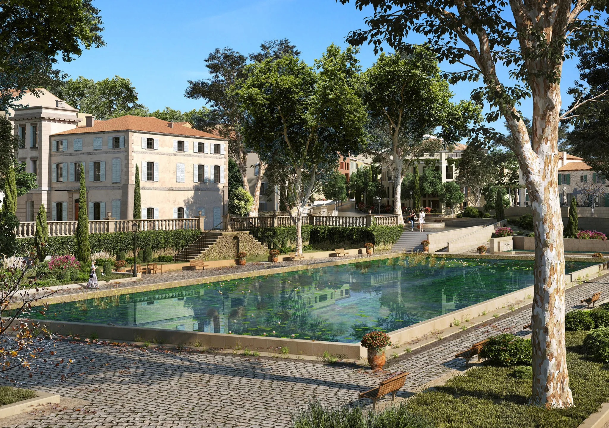 Appartement T2 avec Terrasse à Vendre sur Aix - La Duranne 