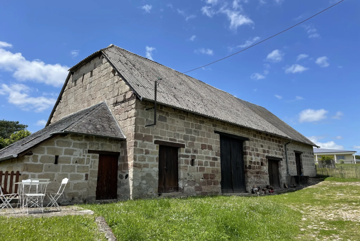 Propriété de caractère avec maison et grange à Malemort sur Corrèze 