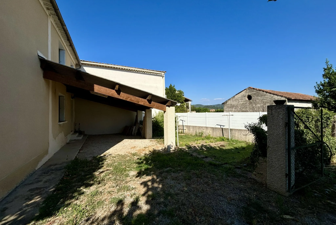 Village House with 2 Apartments and Garden in Nyons 