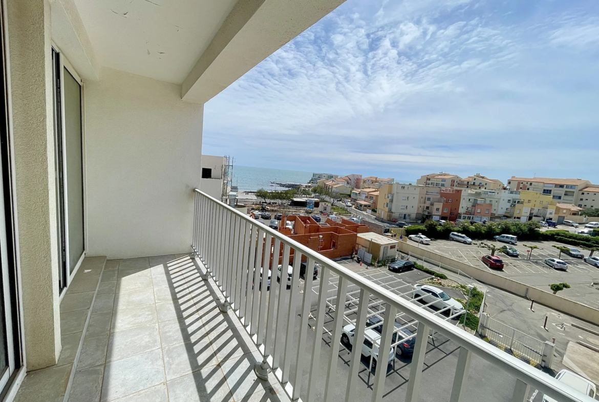 Duplex T3 avec Vue Mer et Terrasse à Cap d'Agde 