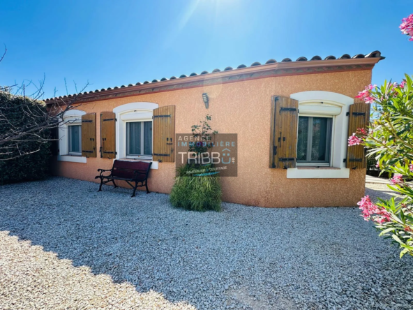 Villa moderne à Tresserre avec jardin et terrasse plein sud