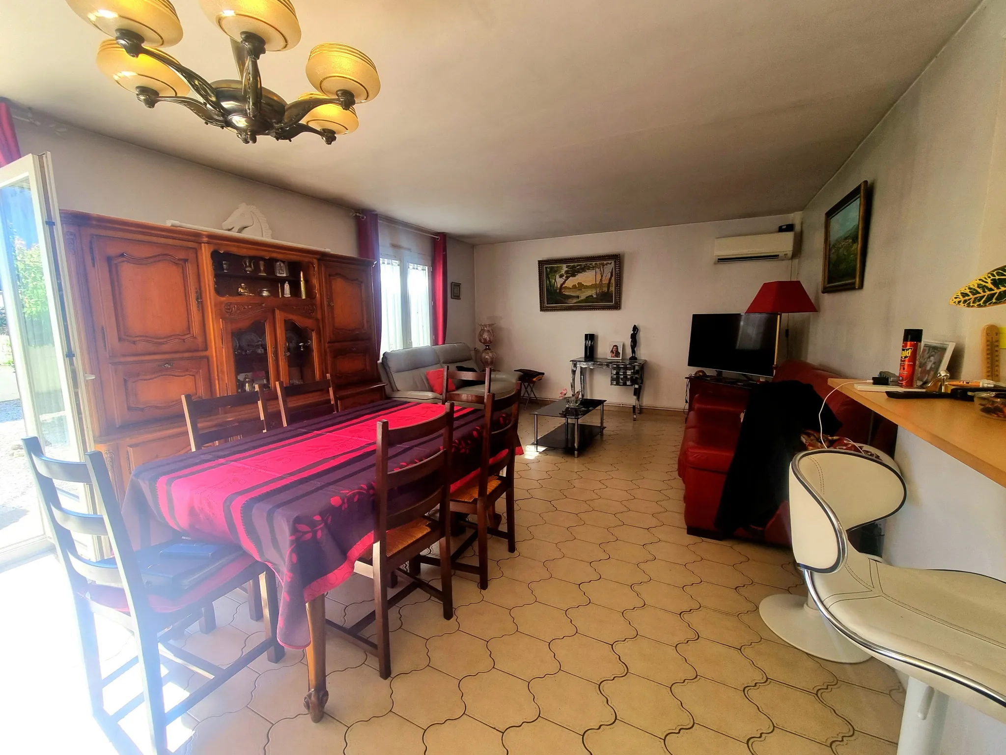 Vente - Villa plain pied avec garage et jardin à St Marcel Sur Aude 