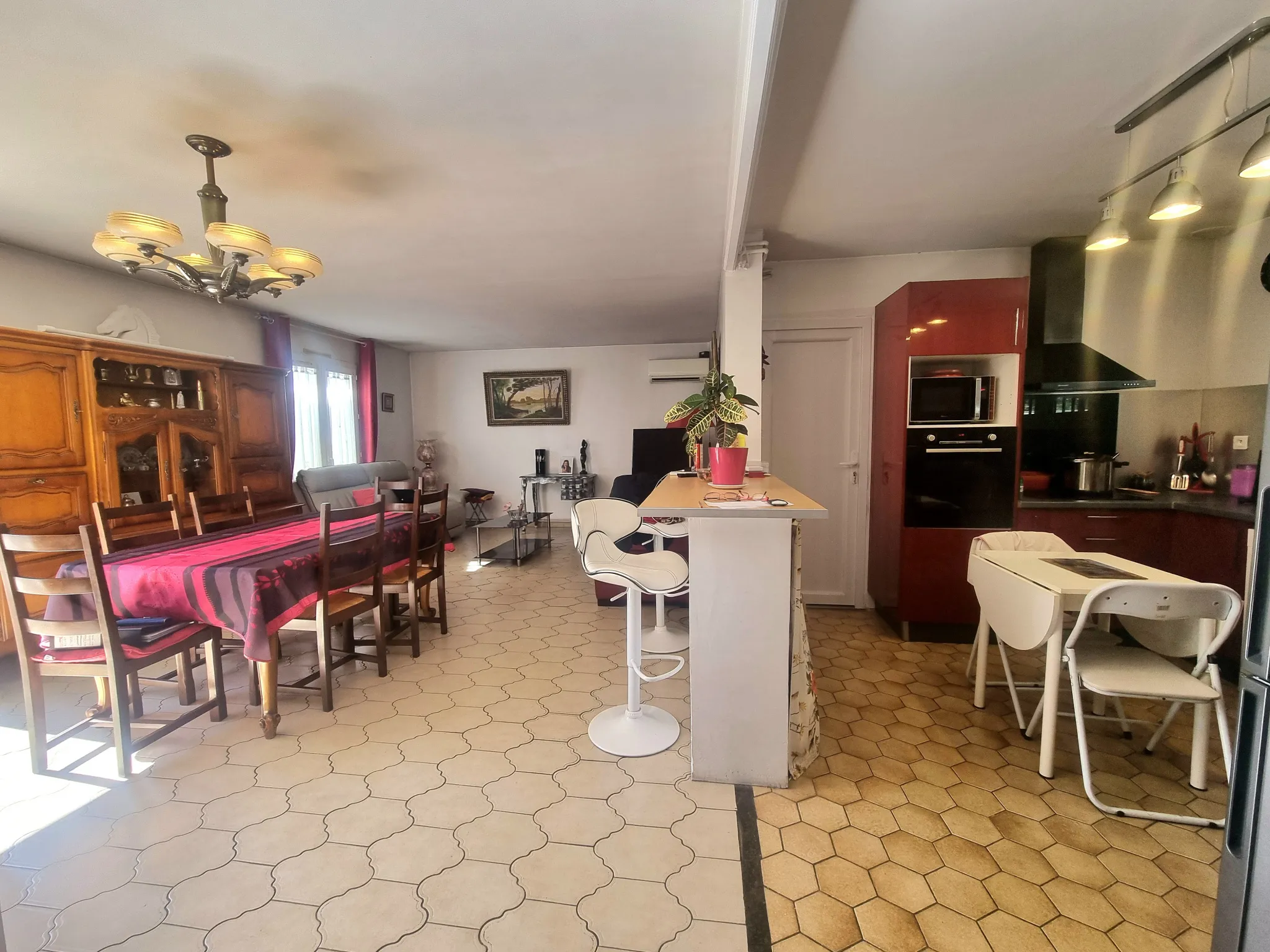 Vente - Villa plain pied avec garage et jardin à St Marcel Sur Aude 