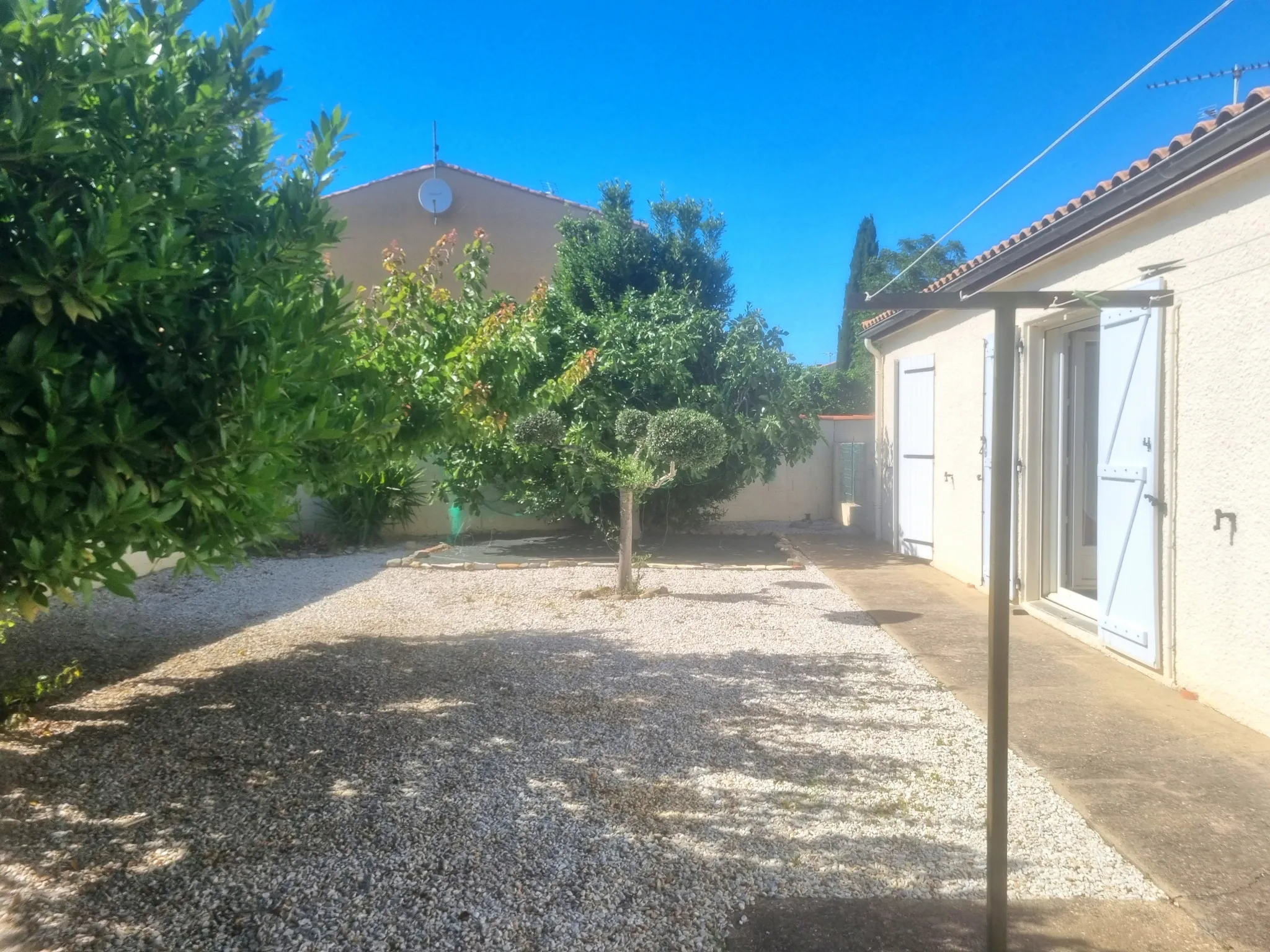 Vente - Villa plain pied avec garage et jardin à St Marcel Sur Aude 