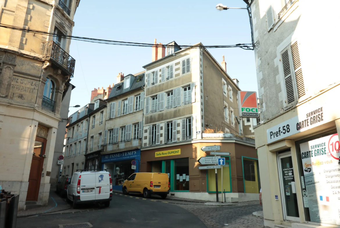 À vendre : Appartement 2 pièces en plein cœur de Nevers 