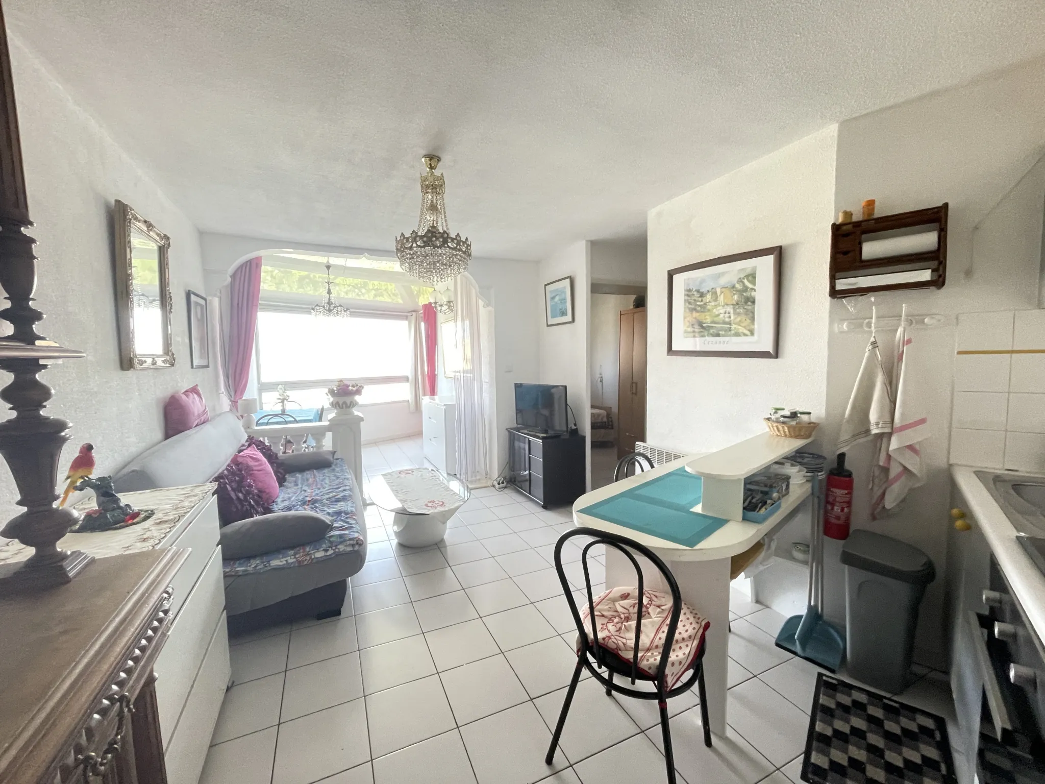 Appartement lumineux avec vue sur le port au Cap d'Agde 