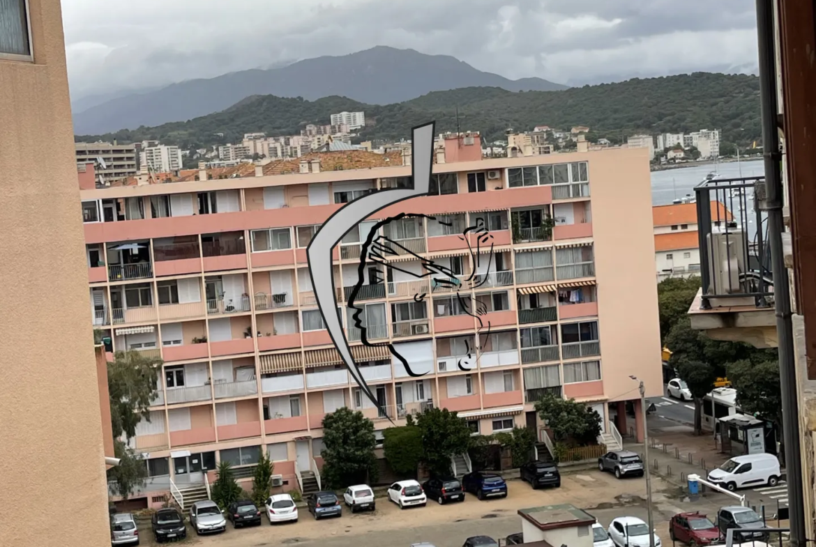 À vendre : appartement deux pièces rénové à Ajaccio 