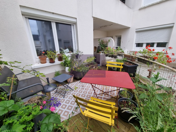 Appartement T3 avec Balcon et Terrasse au Coeur de Le Mans