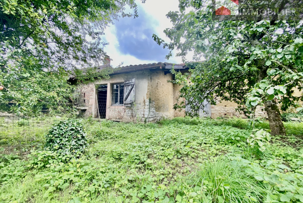 A vendre à Sermoyer : Maison avec 2 chambres et jardin arboré 