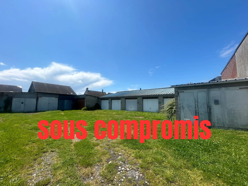 Terrain constructible avec garages à Cayeux-sur-Mer