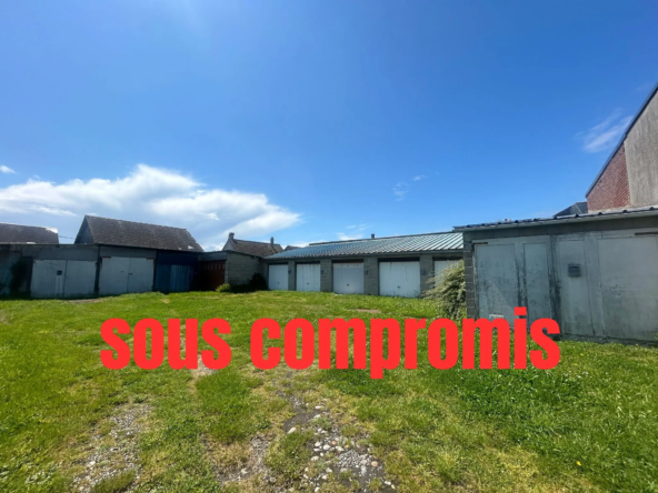 Terrain constructible avec garages à Cayeux-sur-Mer