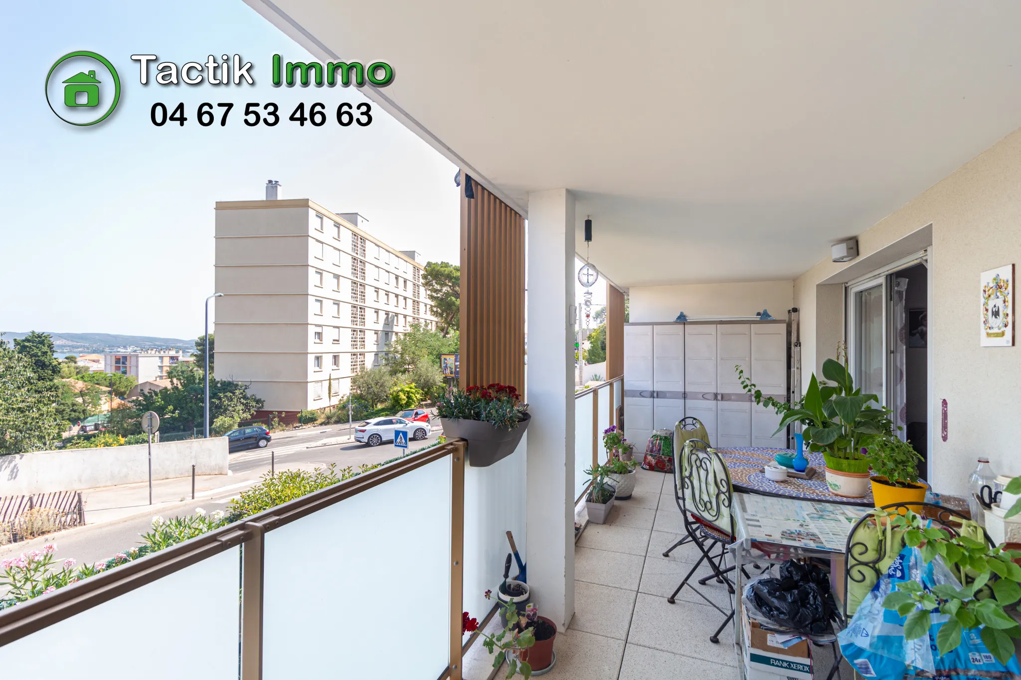 Vente d'un appartement 3 pièces avec terrasse et parking à Sète 