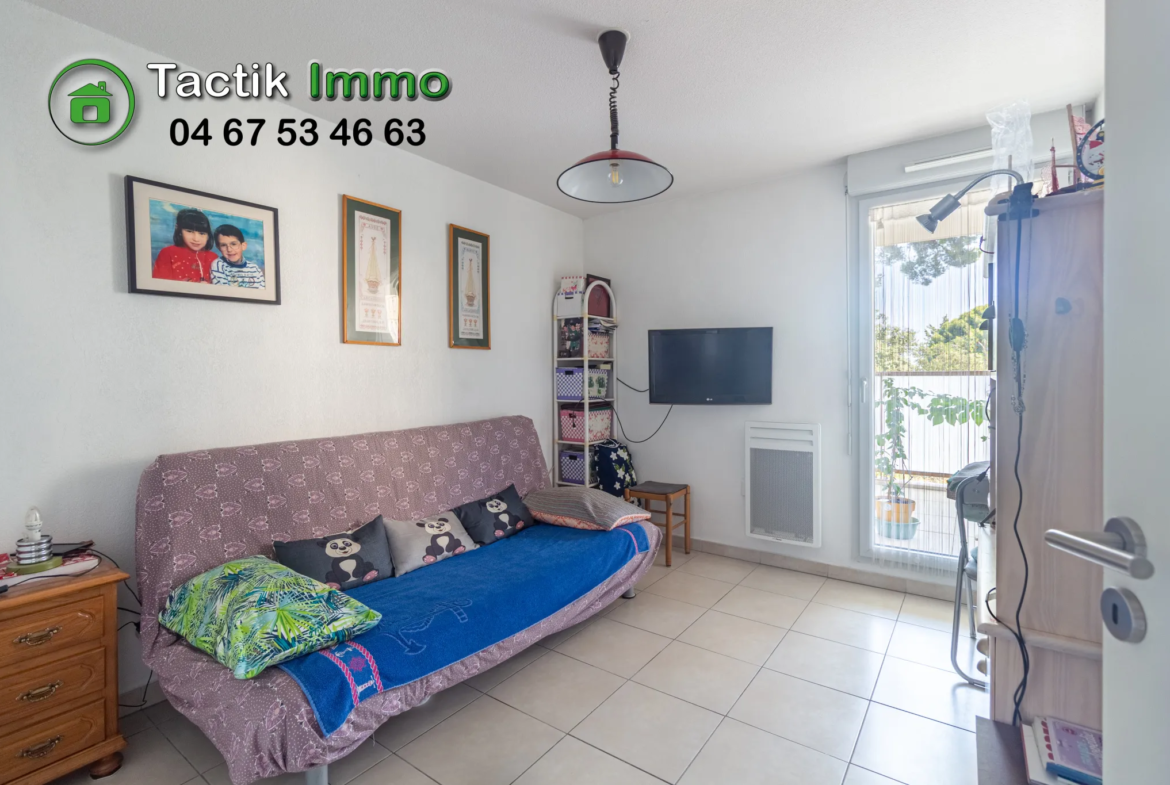 Vente d'un appartement 3 pièces avec terrasse et parking à Sète 