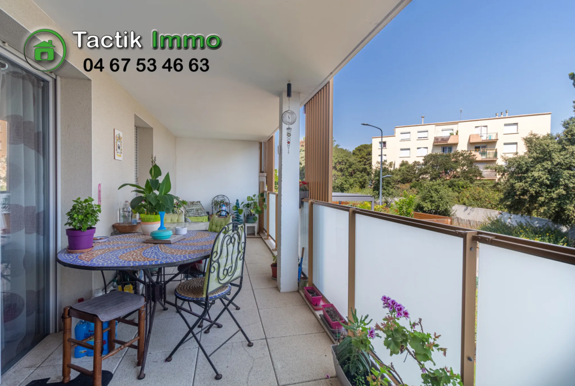 Vente d'un appartement 3 pièces avec terrasse et parking à Sète 