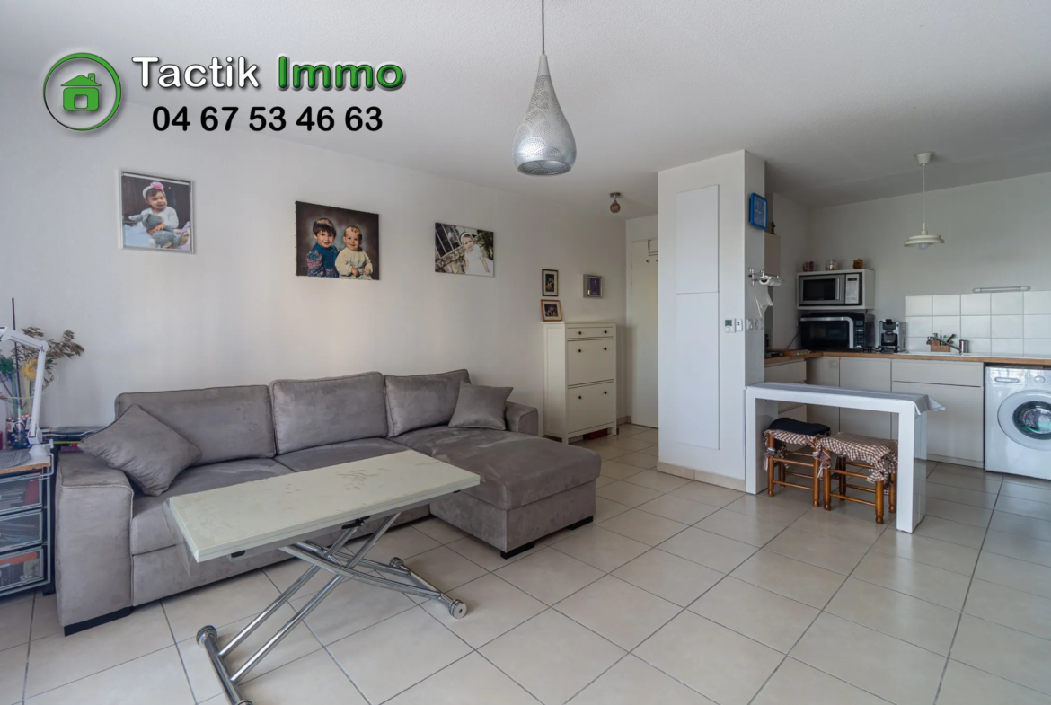 Vente d'un appartement 3 pièces avec terrasse et parking à Sète 