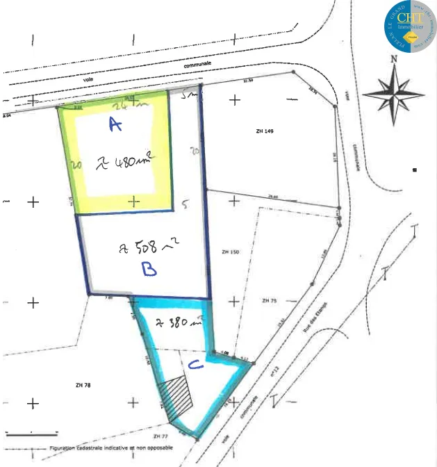 Terrain viabilisé hors lotissement à Beignon - 30 000 € 