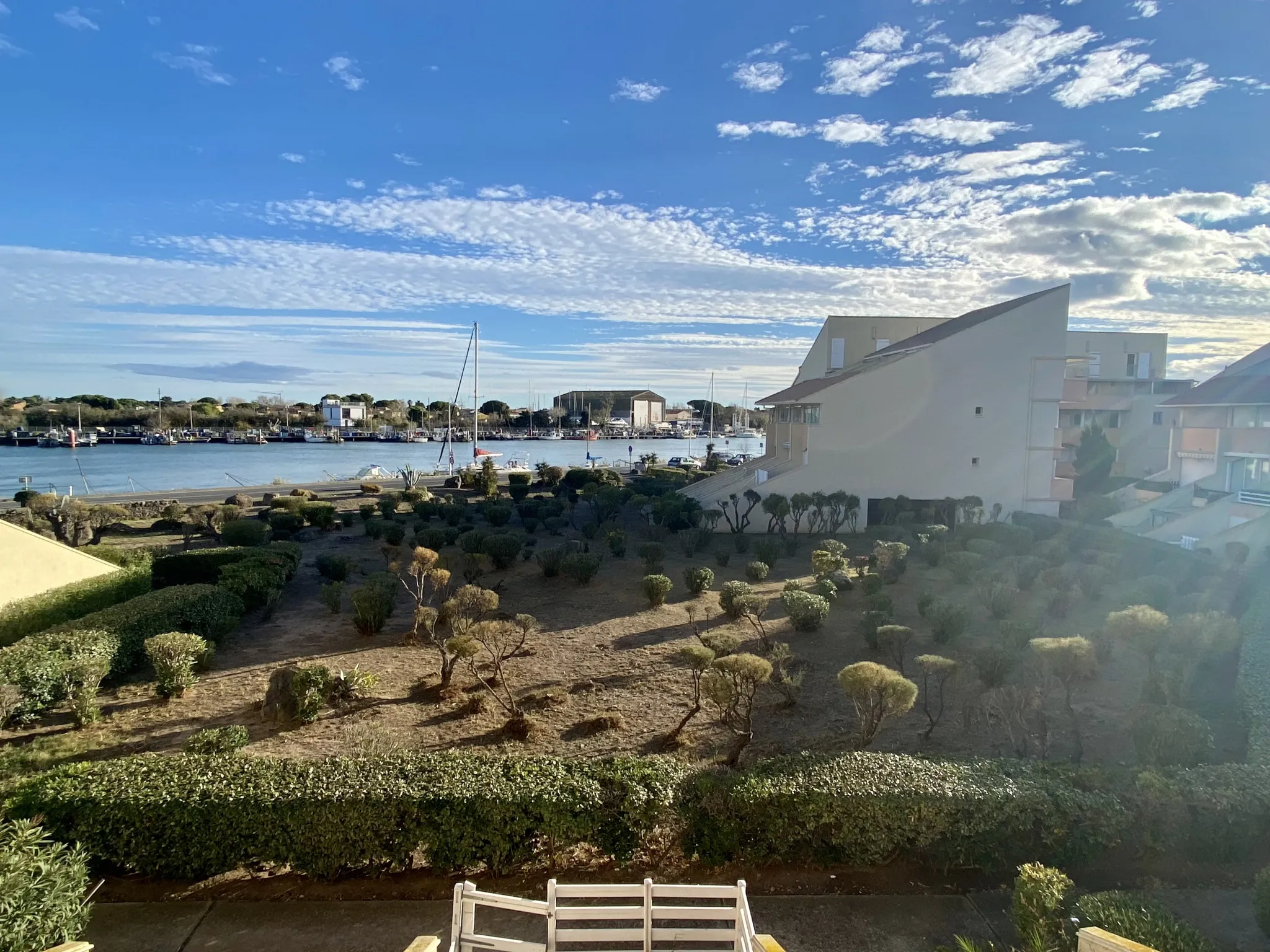 Studio Cabine au Bord de Mer avec Vue sur l'Hérault à Agde 