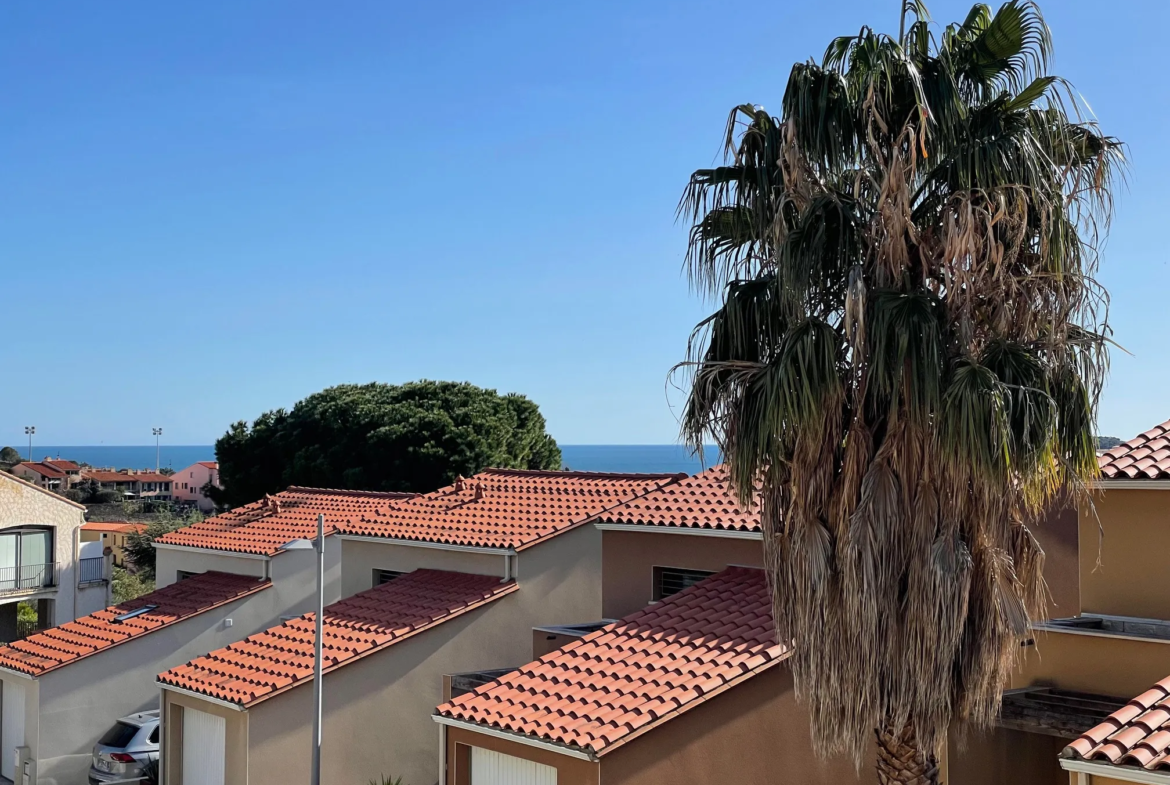 À vendre : Appartement contemporain 40 m² avec terrasse à Collioure 