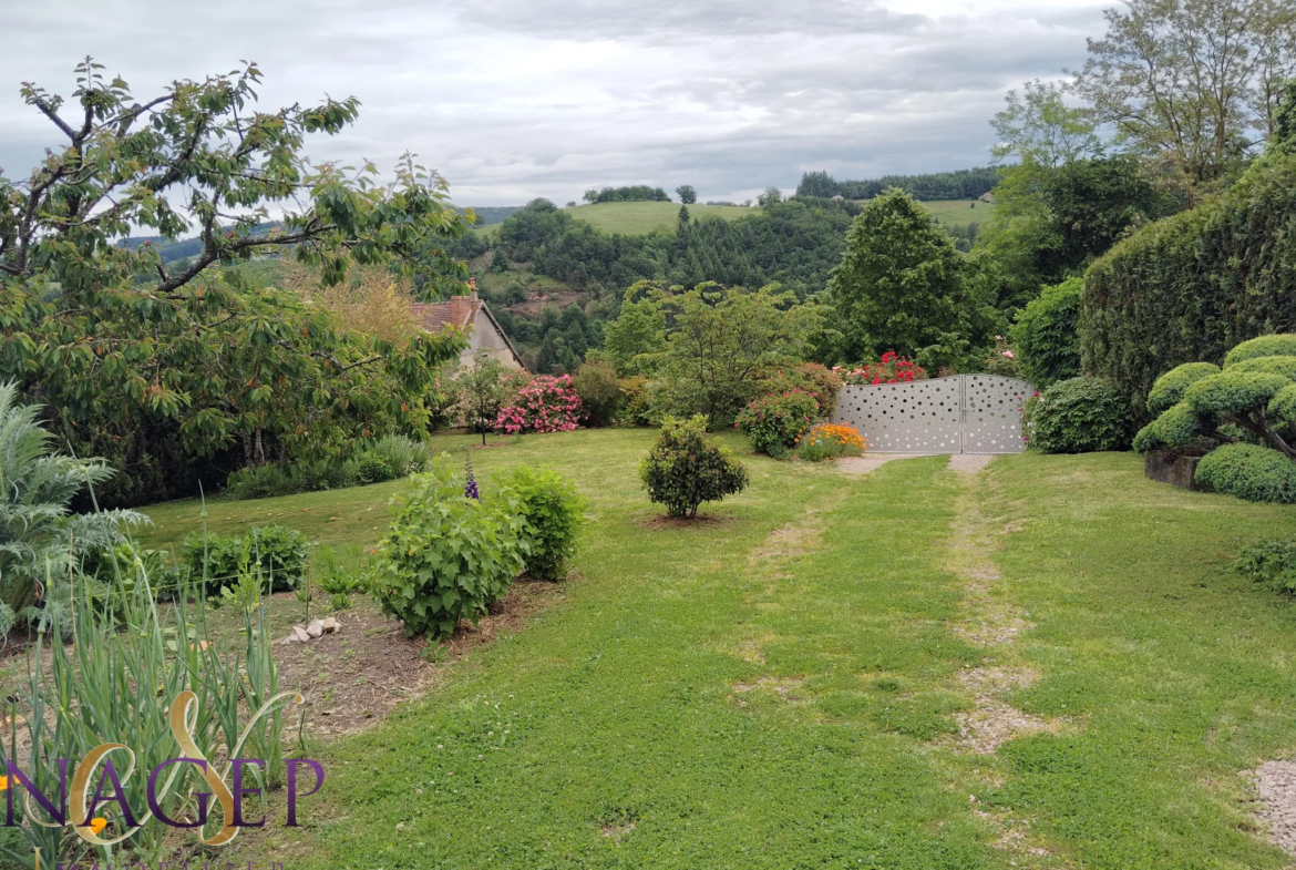 Maison de maître avec jardin à Chatel Montagne 