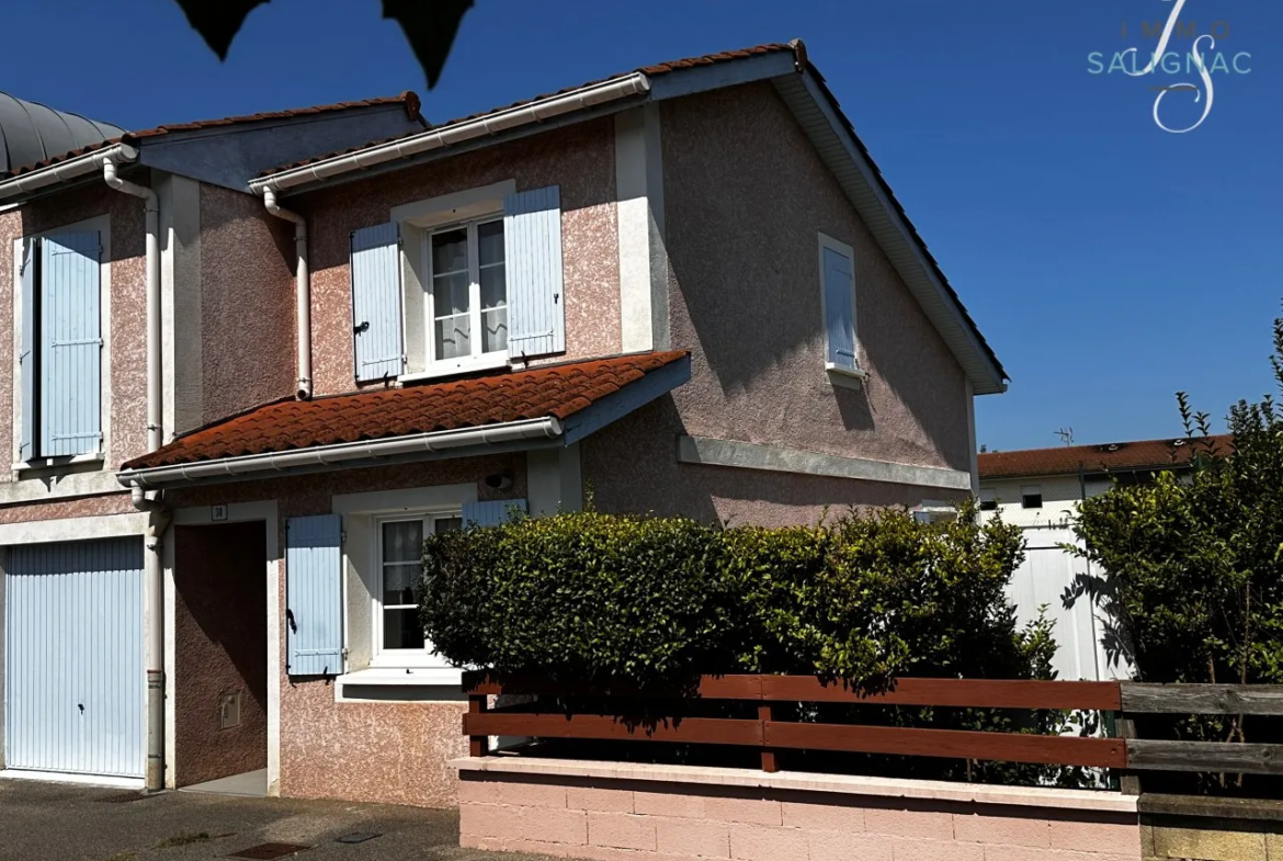 Maison 3 chambres avec jardin et garage à Bourg-en-Bresse 