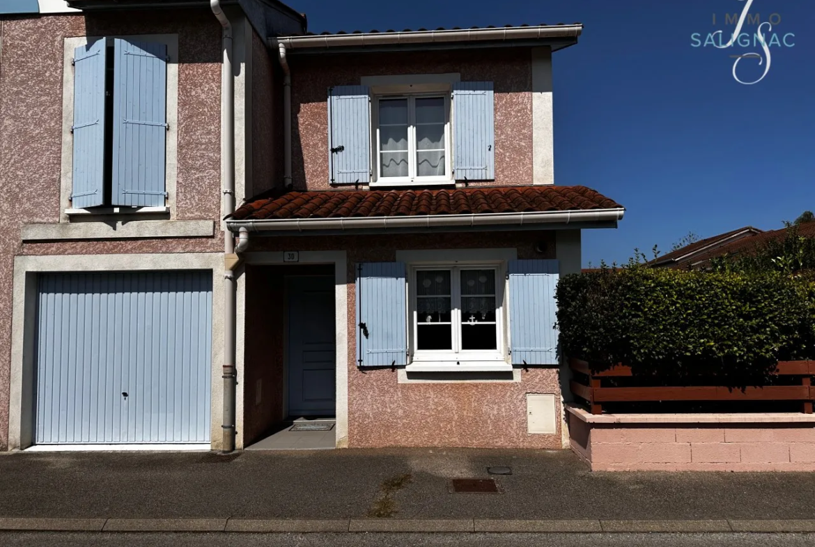 Maison 3 chambres avec jardin et garage à Bourg-en-Bresse 