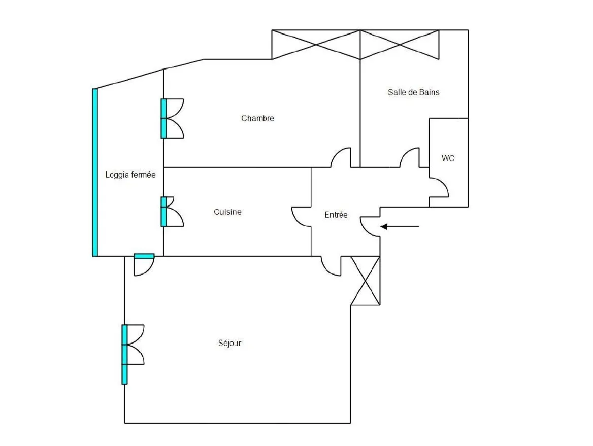 À vendre : Appartement T2 spacieux de 58 m² au centre de Nîmes 